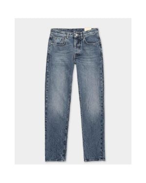 Fortela 965 John Japan Selvedge With Matte Metal Rivet Regular Fit Denim Pants - Blue