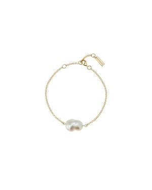 Murkani Aphrodite Goddess Pearl Bracelet - Metallic