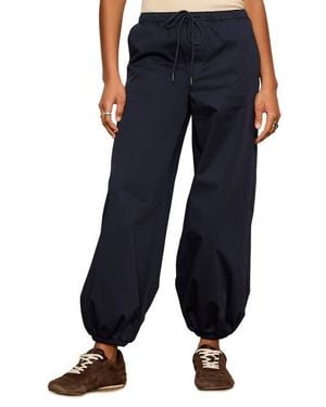 Sanctuary Float On Stretch Cotton Balloon Pants - Blue