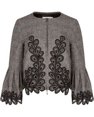Anne Fontaine Ange Jackets - Gray