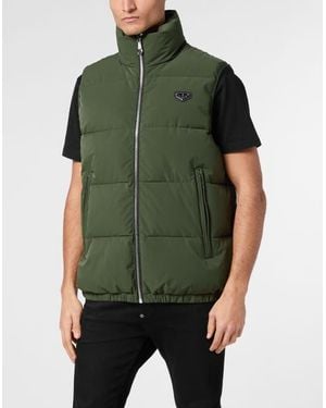 Philipp Plein Down Vest - Green