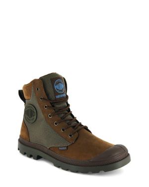 Palladium Pampa Waterproof Mixed Media Boot - Brown