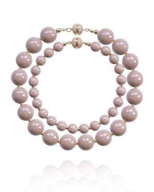 Saule Label Siena Duo Necklace - Pink
