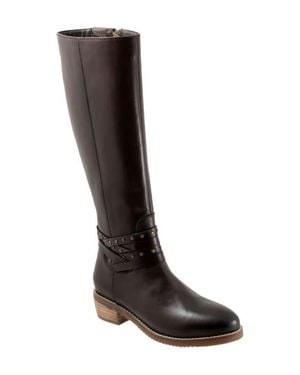 Softwalk Rosetta Knee High Boot - Black