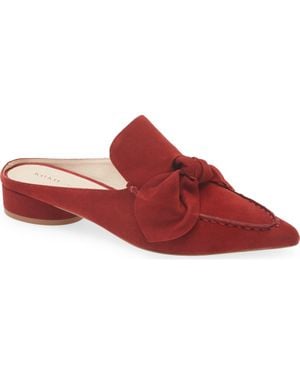 KOKO + PALENKI Piet Bow Mule - Red