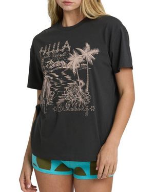Billabong Vacay Wonder Graphic T-Shirt - Black