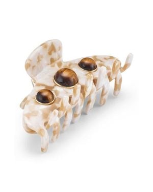 Lelet Tasha Stone Claw Clip - Natural