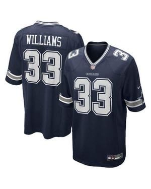 Nike Javonte Williams Dallas Cowboys Team Game Jersey - Blue
