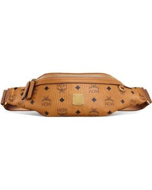 MCM Fursten Belt Bag - Brown
