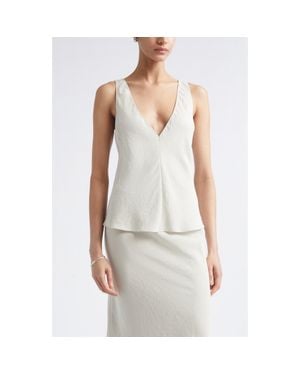 Maria McManus V-Neck Cami - White