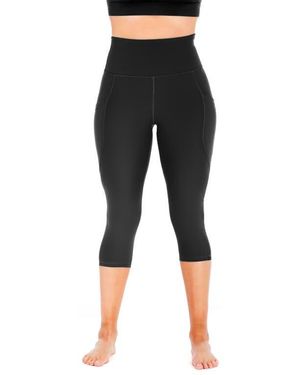 LOVE AND FIT Guardian Capri Leggings - Black