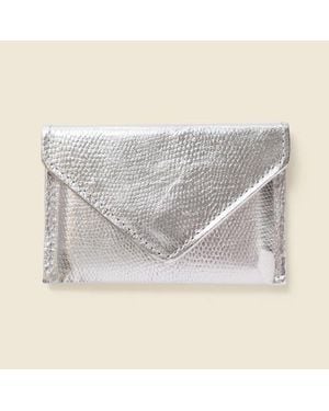 Casupo Mini Envelope Wallet With Rfid Protection - Gray