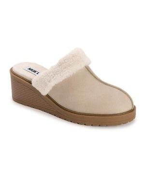 Muk Luks Sophia Mule - White