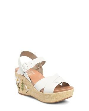 Kork-Ease Ava 2.0 Platform Wedge Sandal - Natural