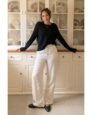 KADA The Open Knit Long Sleeve Sweater - Natural