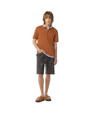 MCM Laurel Piqué Polo - Brown