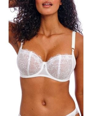 Freya Fascinate Underwire Balconette Bra - White