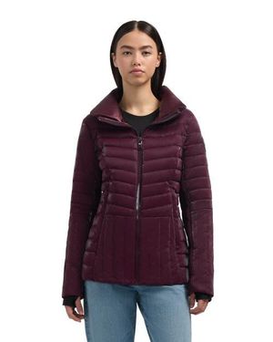 Pajar Aludra Channel Quilted Lightweight Puffer - Purple