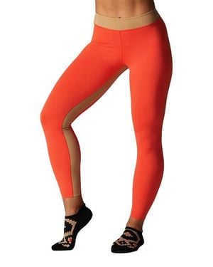 Tavi Mid Rise 7/8 Legging - Red