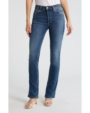 RE/DONE The Dagger High Waist Skinny Jeans - Blue