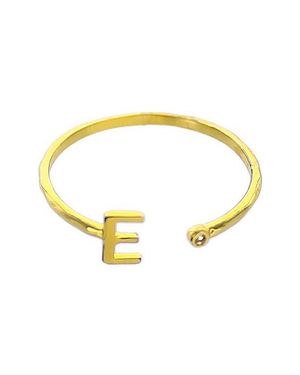 Panacea Initial Ring - Yellow