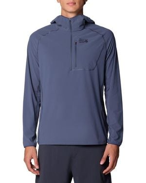Mountain Hardwear Sunshield Hoodie - Blue