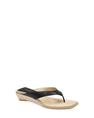 Rag & Bone Jo Espadrille Wedge Flip Flop - Multicolor