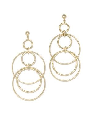 Ramy Brook Chiara Drop Earrings - White