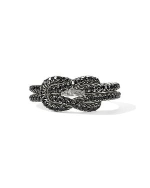 John Hardy Love Knot Ring, Sapphire - Black