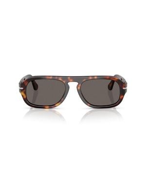 Persol 54Mm Pilot Sunglasses - Gray