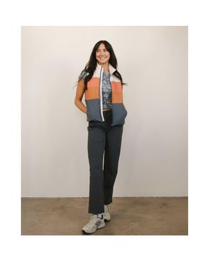 Nanis Colorblock Vest - Multicolor