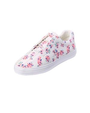 Comfortview The Bungee Slip On Sneaker - Pink