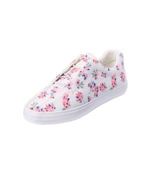 Comfortview The Bungee Slip On Sneaker - Pink