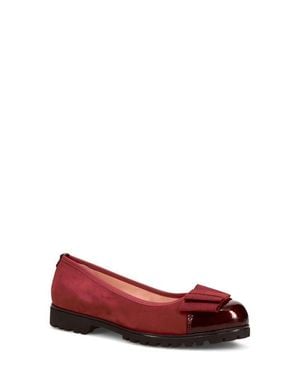 Ron White Ivale Water Resistant Bow Flat - Red