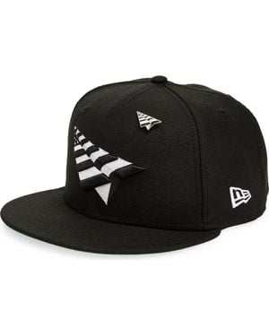 PAPER PLANES Original Crown 9Fifty Twill Cap - Black