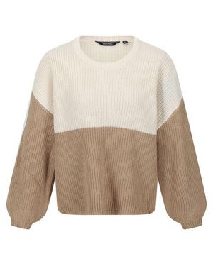 Regatta Kamaria Knitted Sweater - White