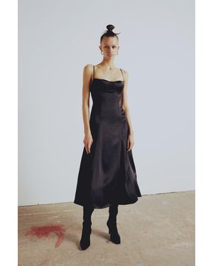 Pcfg Pure Silk Your *Itch Silk Dress - Black