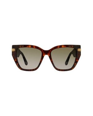Stuart Weitzman 53Mm Gradient Cat Eye Sunglasses - Brown