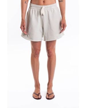 Ariko Gender Inclusive French Terry Day Short - White