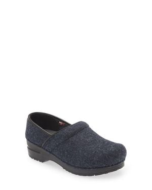 Sanita Ava Wool Clog - Blue