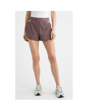 Nike Water Repellent Running Shorts - Purple
