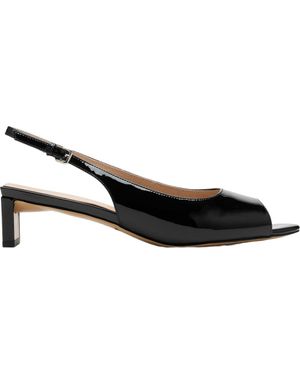 MARC NOLAN Carmen Slingback Peep Toe Heels - Black