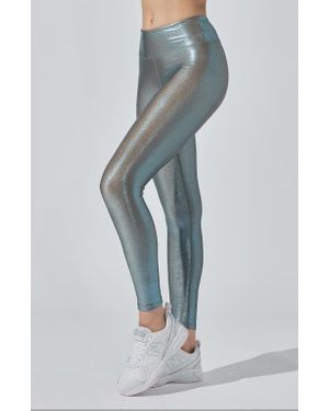 Heroine Sport Marvel High Waist Sparkle Leggings - Blue