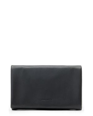 AllSaints Harluna Leather Bifold Wallet - Gray