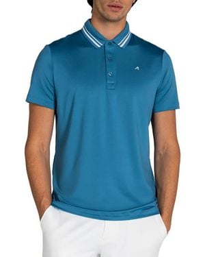 Redvanly Cadman Performance Golf Polo - Blue