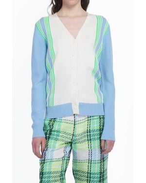 Anna Sui Amalfi Knits Cardigan - Blue