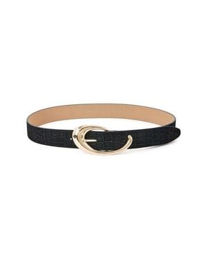 Ettika Sculpted Flow Leather Belt - Multicolor
