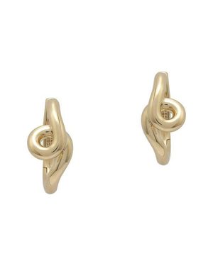 Bea Bongiasca Small Wave Hoop Earrings - White