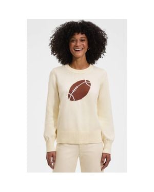 Lands' End Drifter Sports Icon Sweater - Natural