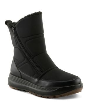Flexus by Spring Step Cariselle Faux Leather Boot - Black